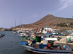 Favignana kikötője