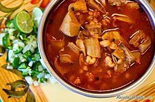 Menudo rojo (Kırmızı menudo)