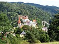 Panoramo de la urbo el Šibeniční vrch