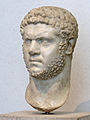 Busto di Caracalla (regno 211-217) dalla Via Cassia (alt. 35 cm; inv. 125.565)[78]