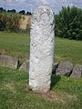 Replica van de menhir bij Langeneichstädt