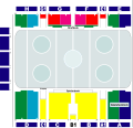 Ehemaliger schematischer Grundriss der Eissporthalle Kassel