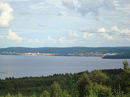 Väsman med Ludvika i bakgrunden