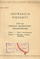 Polska instrukcja klasyfikująca karabinek AK jako „pistolet maszynowy” (1961)