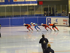 Short track 1 500 m féminin à Annecy