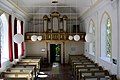 Interieur met orgel