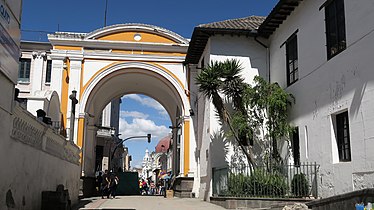 Stadttor von Quito