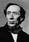 Hans Christian Andersen, écrivain danois.