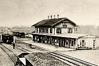 Bahnhof Wil um 1900