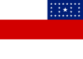 The reverse of the flag of Amazonas (the hoist is to the right)