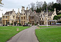 The Manor House Hotel in Castle Combe, Verenigd Koninkrijk, oorspronkelijk in de 14 eeuw gebouwd