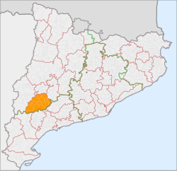 Location of Garrigues