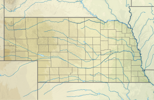 Map of Beeman Creek mouth location