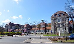 Augustenburger Platz with Campus Virchow Klinikum