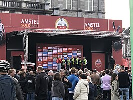 Het team in de Amstel Gold Race 2024