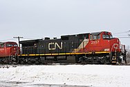 Canadian National #2557 in Canada