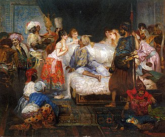 Le harem, scène des Mille et Une nuits, (um 1877), Musée d’art et d’histoire de Narbonne