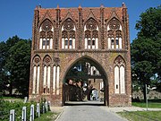 Przedbramie Bramy Stargardzkiej w Neubrandenburgu