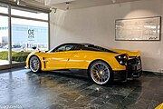 Yellow with exposed carbon fiber engine cover