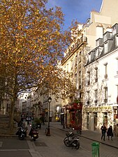 Rue René-Boulanger en automne.