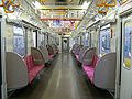 9次車の車内 （この仕様は8次-10次車共通）