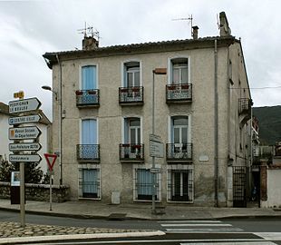 La maison où est mort Déodat de Séverac à Céret