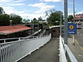 Beecroft Road exit, prior to being rebuilt, February 2006