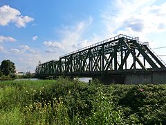 Pont vers Kundziņsala.