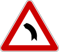 Curve to left