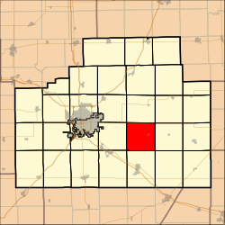 Location in McLean County