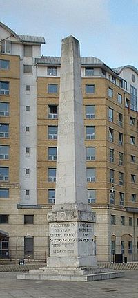 Obelisk at St George's Fields