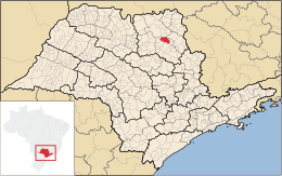 Jardinópolis – Mappa