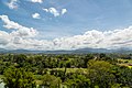 The mountain range as seen from Ling San Pagoda in Tuaran District.