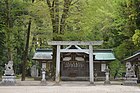 足助神社社頭 （足助町、2018年（平成30年）7月）