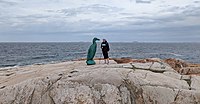 Monument on Fogo Island, Canada