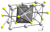 Strukturformel von α-Chrom(II)-sulfid