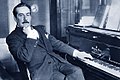 Berufsbezug: Giacomo Puccini am Pianoforte