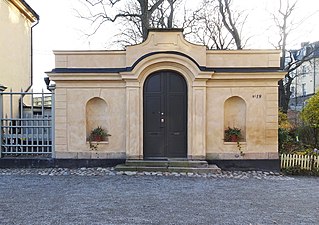 Västra paviljongen.