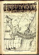 Ingénieur Inca responsable des ponts sur le Qhapaq Ñan, dessiné par le chroniqueur autochtone du XVIe siècle Felipe Guaman Poma de Ayala.