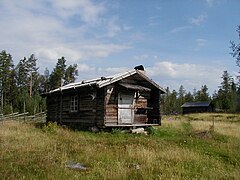 Cottage at Sannsatra outside Torsby.