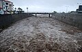 The Ribeira Brava river, living up to its name, Angry river