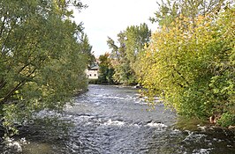 De rivier bij Wallowa