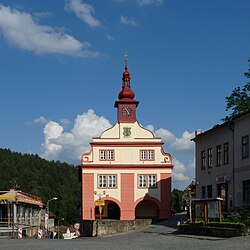 Old Town Hall, now town museum and gallery