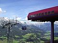 Blick in Richtung Leogang von der Asitzbahn aus