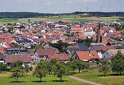 Skyline of Assamstadt