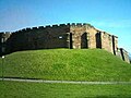 The curtain walls of Chester Castle