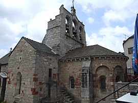 The church of Saint-Alban-sur-Limagnole