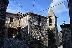 Skyline of Corvara