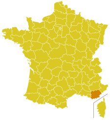 Diecéze Fréjus-Toulon na mapě