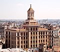 Het "Bacardi Building" te Havana, Cuba.